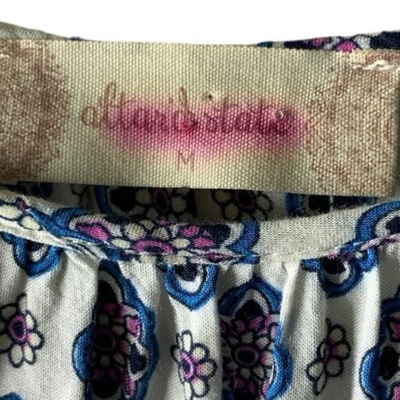 Altar'd State Floral Top Womens Size Small Ruffle Spaghetti Strap Multicolor - Picture 5 of 8